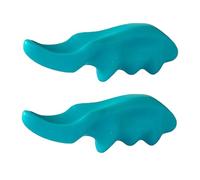 UTHCLO Mini Thumb Massagers Plastic Acupoint Massaging Tools Ergonomic Design Comfortable Grip Portable Hand Massage Roller for Trigger Point Relief Green