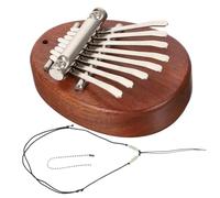 UTHCLO Mini Wooden Kalimba Thumb Piano Keys Portable Lightweight Music Instrument for Beginners with Rope Easy to Play Mini Finger Piano gift for for for for for for for Family and Friends