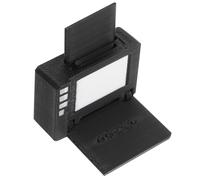UTHCLO Miniature Educational Pla in Material Printer Black Model Dollhouse with Realistic Design Value, Accessories and for Imaginative Play and Dollhouse Work Scene