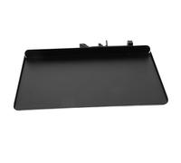 UTHCLO Multi Function Live Sound Card Tray with Metal Mic Stand Bracket Thickened Edge Fall Design for Stage Office Streaming Accessories Holder Easy Installation