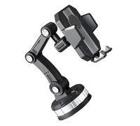 UTHCLO Multi-functional Black Car Phone Holder Mount Large Suction Cup, 1pcs Vehicle Mobile Phone Bracket for Navigation and Hands-Free Use