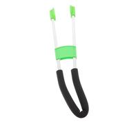 UTHCLO Multifunctional Trash Pickers Grabber Tool with Aluminium Alloy Long Handle for Easy Object Retrieval and Outdoor Cleaning Green Litter Picker Grabber