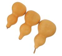 UTHCLO Natural Gourd Decor Gourds for Crafts 3Pcs Ornament Made from Natural Material for Chinese Culture Lovers Home Office Decoration