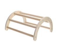 UTHCLO Natural Wood Chicken Perch Stfor Coop with Sticks Sturdy Bird Playstand for Parrots and Small Pets Secure Elevated Wooden Roost for Exercise and Curiosity