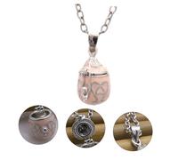 UTHCLO Openable Retro Water Drop Ashes Keepsake Pendant Necklace for Pet Memorial Screw-top Charm Chain to Hold Ashes Hair Dried Flowers Keeps Memories Close for Loved Ones