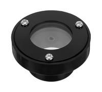 UTHCLO Optical Interference Experiment Kit Physics Lab Equipment Newton Rings Tool Black Plastic Optical Glass Flat Convex Lens Stable Results Visualize Physics Concepts Teaching Lens