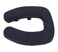 UTHCLO Padded Toilet Seat Cushion Grey Plush Winter Thickened Soft Washable Cover for Bathroom Comfort and Toilet Height Assistance