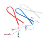 UTHCLO Parrot Training Leash Elastic Anti-bite Flying Rope for Outdoor Activities Plastic and Steel Wire Bird Harness Suitable for Parrot Flight Practice Random Color Random Color