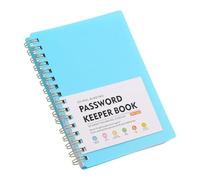 UTHCLO Password Book with Alphabetical Tabs Spiral Bound Address Organizer for Seniors Secure Website Login Keeper and Notebook with Dual Function Pages for Notes and Password Storage