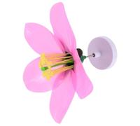 UTHCLO Peach Blossom Biology Teaching Model for Students Simulated Flower and Enlarged Flower Structure, Plastic Educational Tool for Biology Classes and Educational Settings