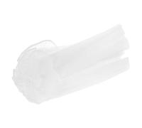 UTHCLO Pearl Edge Decorative Gauze Roll White Mesh Tulle Fabric for DIY Crafts Gift Wrapping Floral Skirt Netting Ribbon for Wedding Prom Decorations