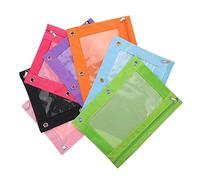 UTHCLO Pencil Pouch Set Oxford Cloth Large-Capacity Multi-Function 7pcs Wear-Resistant Pencil Bags with Zipper Portable Storage for Children School Use