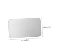 UTHCLO Pet Cooling Mat for Rabbits and Hamsters Aluminum Cooling Pad 30x20cm 2pcs for Small Pets Summer Heat Relief Bedding