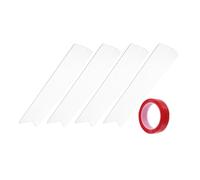 UTHCLO Pet Window Sill Protector 4pcs (28x7cm) with Nano Adhesive Strip - Scratch Guard for Cats and Dogs, Window Ledge Protection for Home and Apartment