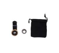 UTHCLO Phone Lens Golden Macro Wide Angle Fisheye Outer Camera Lens for Smartphones Easy to Install Wide Angle for Stunning Photos Durable Design