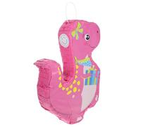 UTHCLO Pink Dinosaur Pinata Hanging Decoration for Birthday Party Games Candy Container Novelty Party Supply