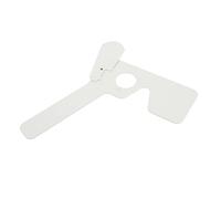 UTHCLO Plastic Eye Occluder for Vision Test Handheld Astigmatism Exam Tool Durable Lightweight Eye Patch for Eyesight Screening at Home School and Clinic