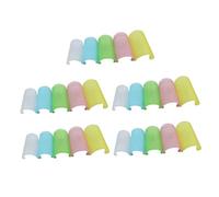 UTHCLO Plastic Flute Protectors Random Color 25 Pcs Practical Protective Covers that Extend the Life with Anti-drop Feature for Chinese Bamboo Flute for Musicians and Performances