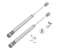 UTHCLO Pneumatic Rod Gas Strut Hydraulic Pressure Support Medium Force 2pcs Pack Retractable Cabinet Door Lift Support for Upward-Opening Furniture and Cupboard Closure