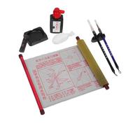 UTHCLO Portable Chinese Traditional Calligraphy Set with Inkstone Water Writing Paper and Brushes for Beginners Lightweight Calligraphy and Watercolor Painting Kit for Japanese Art