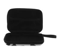 UTHCLO Portable Earphone Organizer Case Cow Print EVA Hard Storage Bag with Quick Access Compartments for Data Cables USB Drives Earbuds Lightweight Multi-purpose Small Pouch for Travel