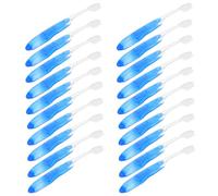 UTHCLO Portable Foldable Toothbrush Set 20Pcs with Compact Design, Plastic Manual Brushes for Travel Essentials and Daily Oral Care
