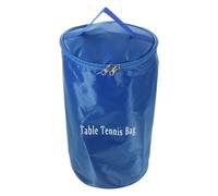 UTHCLO Portable Oxford Cloth Ping Pong Balls Storage Bag Blue, Multi-Function Table Tennis Ball Holder Pouch for Sports Outdoor Use