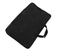 UTHCLO Portable Waterproof Music Stand Carrying Bag with Oxford Cloth, Thickened Multi-Function Instrument Storage Pouch for Sheet Music, Guzheng and Microphone Holder, Black Handheld