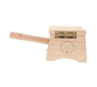 UTHCLO Portable Wooden Moxibustion Jar Compact Lightweight Stick Holder for Home Use Travel Traditional Chinese Moxibustion Box for Health Anytime Anywhere