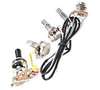 UTHCLO Potentiometer Wiring Harness for Electric Guitar Replacement Wear-resistant Pre-assembled Switch Wire DIY Parts for Guitarists and Luthiers Compact Design Easy Installation