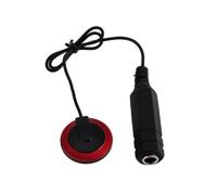 UTHCLO Practical Acoustic Guitar Pickup Eq Red Compact Sound Transducer with Strong Immunity for Stable Midrange and Powerful Treble Easy Installation for Folk and Acoustic Instruments