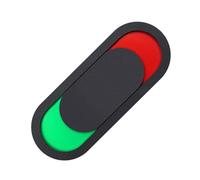 UTHCLO Privacy Sliding Door Sign Acrylic Vacant Occupied Indicator for Office Restroom Conference Rooms Self Adhesive Door Sign with Bright Red Green Visibility Modern Minimalist Design