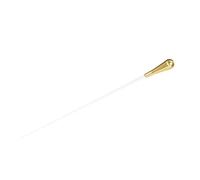 UTHCLO Professional Aluminum Alloy Conducting for Orchestra Music Performance, Easy to Manipulate White Conductor Stick for Children's Parties and Show Performance