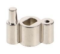 UTHCLO Professional Brass Trombone Valve Repair Part with High Precision Fit, Corrosion Resistant Metal Material, Three-stage Left Rotary Valve, Suitable for Teaching and Studio