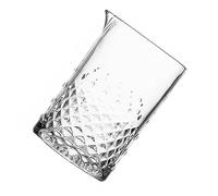 UTHCLO Professional Crystal Cocktail Mixing Glass with Thick Bottom Bar Stirring Glass for Cocktails for Home and Bartender Use