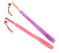 UTHCLO Professional Guqin Cleaning Brush Flexible Rabbit Hair, Extended Soft Bristles Instrument Cleaner for Guzheng Dust Removal and Maintenance Random Color