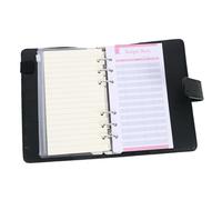 UTHCLO Professional Money Saving Binder Loose-Leaf Budget Notebook for Cash Organization Financial Planner with Rings for Bills Cards and Daily Expense Tracking Portable for Home Office