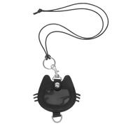 UTHCLO PU Leather Dog Memorial Keychain with Secure Closure for Pet Hair Keepsake DIY Tribute Elegant Black Pet Ashes Holder Heartfelt Gift for Dog Loss