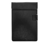 UTHCLO Pu Leather Menu Holder Clipboard with Pen Slot and Lightweight Design for Ordering and Managing Documents in Restaurants and Offices, Black Professional Writing Clipboard