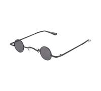 UTHCLO Punk Featuring Sturdy Glass Lenses and Stylish Design Sunglasses with Metal Circle Frame round UV Protection Glasses for Women and Men for Beach and Special Days