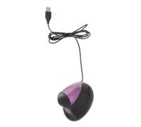 UTHCLO Purple USB Wired Vertical Mouse with 5 Buttons and Ergonomic Design, Abs Material Wrist Support Mouse for Laptop and Desktop Use to Prevent Repetitive Strain Injury