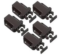 UTHCLO Push to Open Latches 5pcs Cabinet Locks Easy to Use Door Lock Bolt Automatic Rebounding for Drawers and Bedroom Cabinets