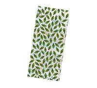 UTHCLO PVC Static Cling Privacy Protective Decal for Glass Windows Removable Leaf Pattern Window Film with Heat Blocking and Light Filtering Frosted Alternative for Home and Office