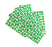 UTHCLO Qcpass 750pcs 20mm Qc Passed Label Stickers Self-Adhesive Inspection Tags for Quality Control, Safety Testing, and Packaging in Office and Warehouse Use