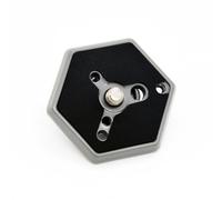 UTHCLO Quick Release Adapter Plate with 3/8"-20 Screw Hexagonal Sturdy Plastic Material for Camera Mounts Compatible with Models 3038 3039 3047 3055 3055s 3063 Suitable for Base Plate