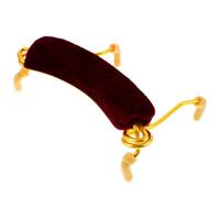 UTHCLO Red 1 Violin Shoulder Support Comfortable Playing Alloy and Lint Material Simple Installation Violin Playing Accessory