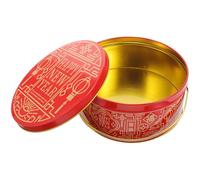 UTHCLO Red Portable Candy Box with Handle, Small Party Sweets Packaging Case for Spring Festival, Bridesmaid Holder and Goodies Box for Lunar New Year Treats