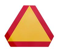 UTHCLO Reflective Warning Board for Slow Moving Vehicles, Made of Sturdy High-hard Alloy Aluminum, Not to Fade, for Road Construction and Maintenance Vehicles