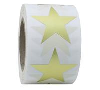 UTHCLO Removable Golden Star Reward Stickers for Lightweight Motivational Incentive Chart Stickers for Students Classroom and Home Use