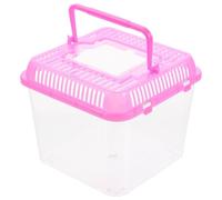 UTHCLO Reptile Feeding Box Turtle Feeding Box Comfortable Large Plastic Habitat for Domestic Pets Transporting Living Foods Random Color